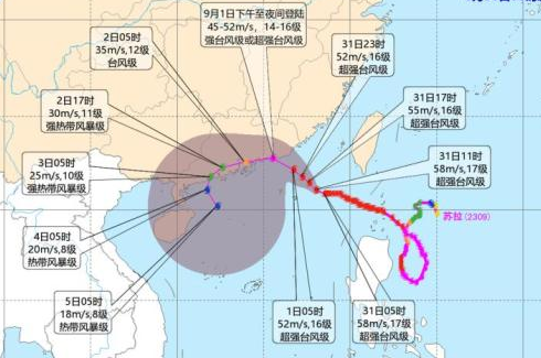 台风苏拉来袭，华南港口码头暂停作业！